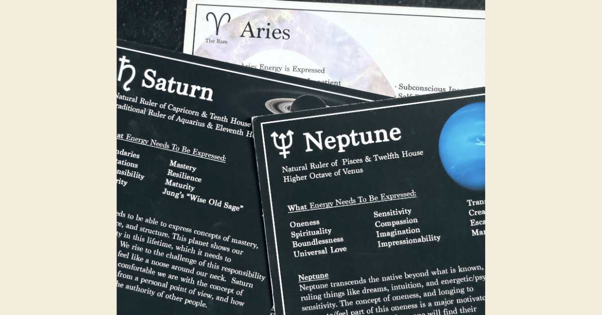 Transit Saturn & Neptune in Aries